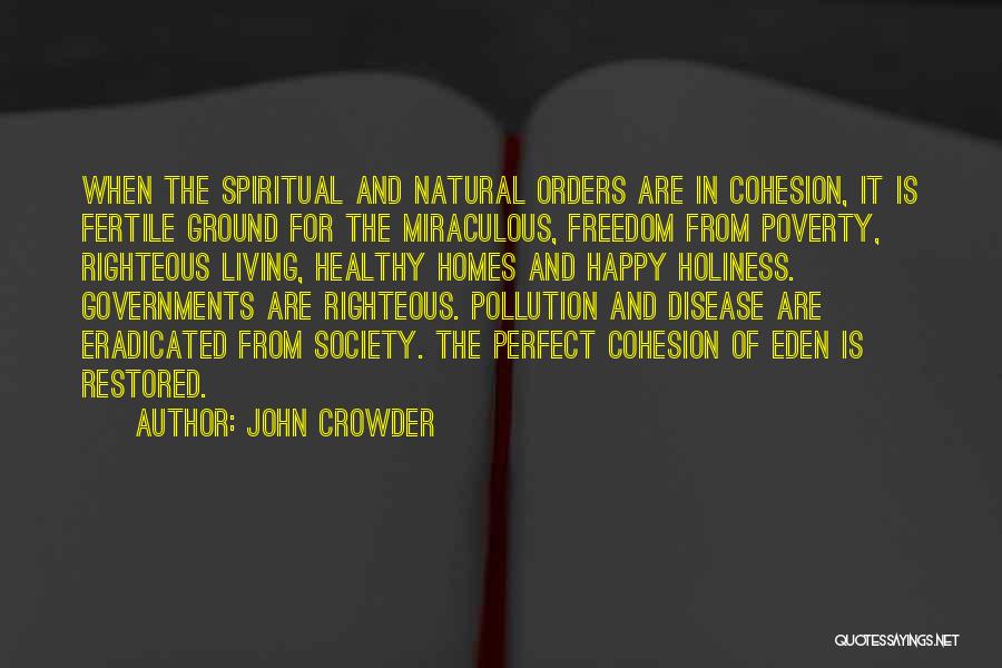 Healthy And Happy Quotes By John Crowder