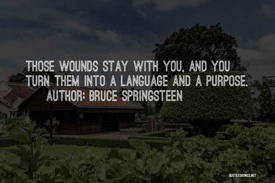 Healthy And Inspirational Quotes By Bruce Springsteen