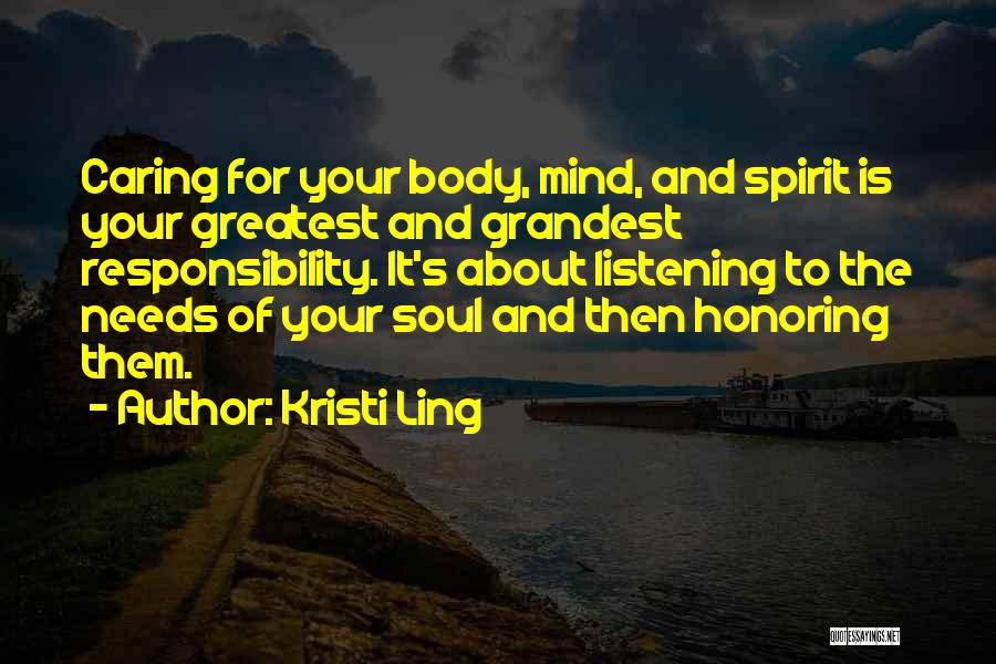 Healthy And Inspirational Quotes By Kristi Ling