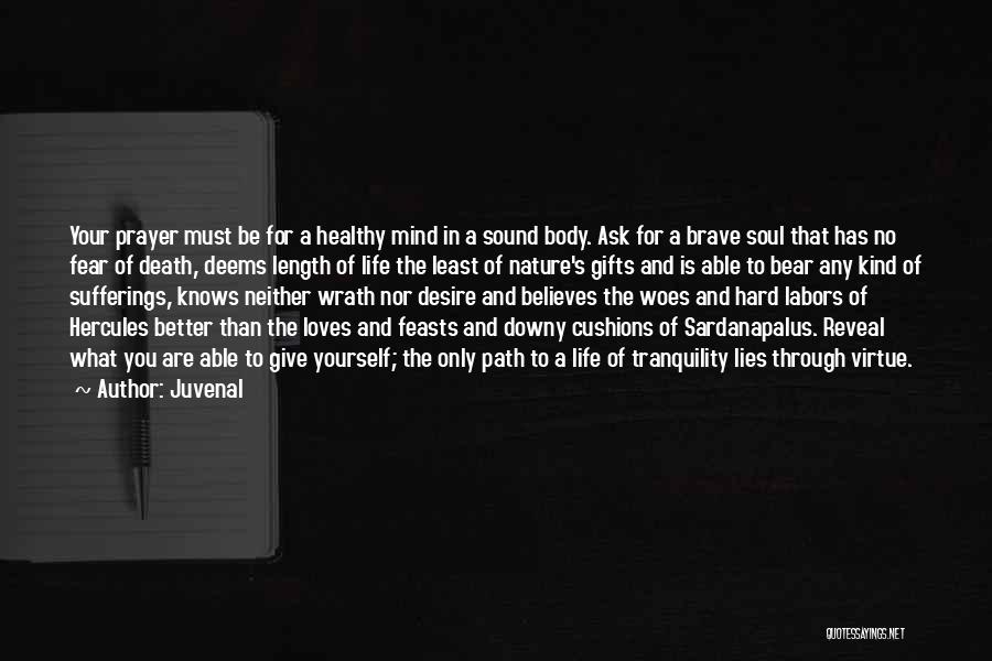 Healthy Body And Mind Quotes By Juvenal