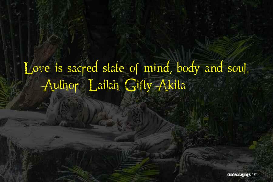 Healthy Body Mind Spirit Quotes By Lailah Gifty Akita