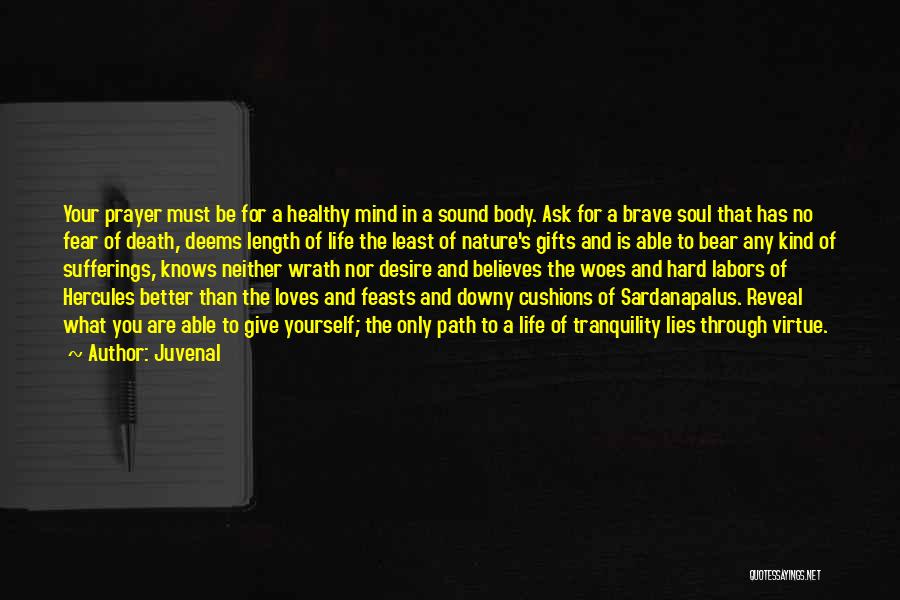 Healthy Body Quotes By Juvenal