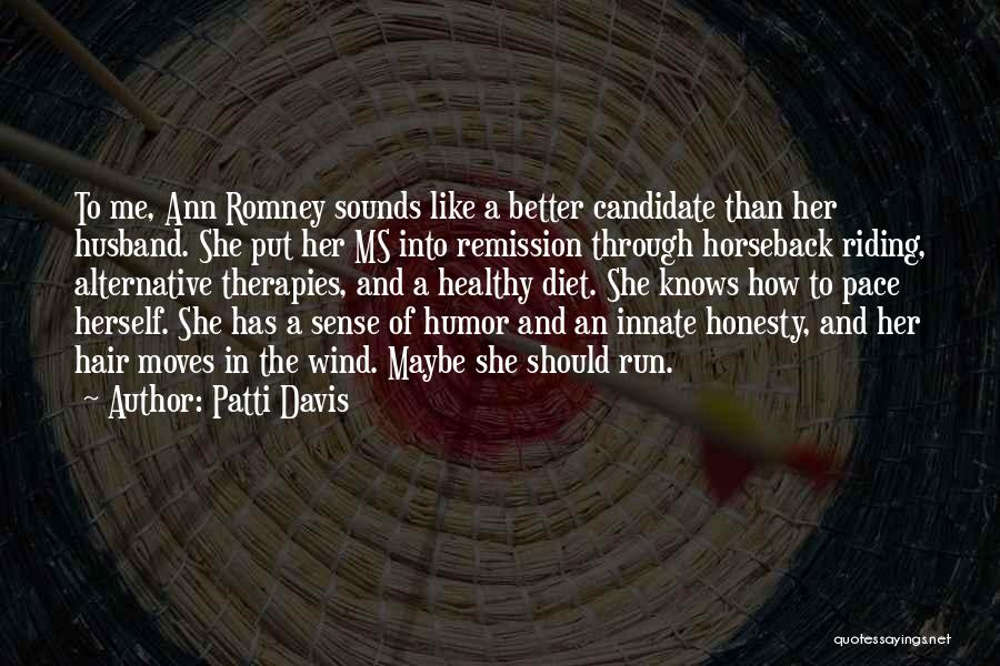 Healthy Diet Quotes By Patti Davis