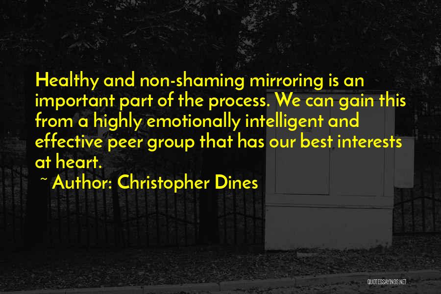 Healthy Heart Quotes By Christopher Dines