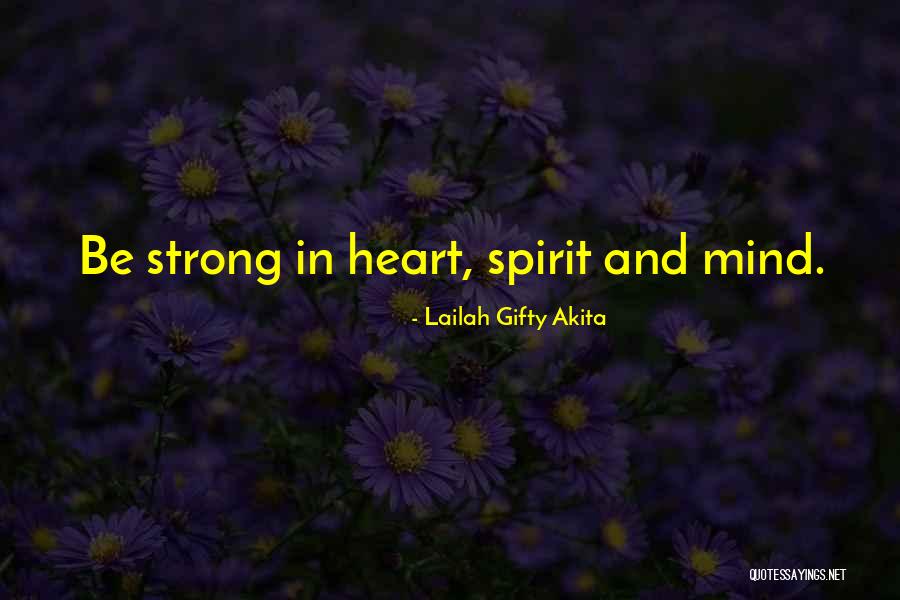 Healthy Heart Quotes By Lailah Gifty Akita