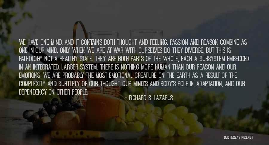 Healthy Mind Body Quotes By Richard S. Lazarus Healthy Mind Body Quotes By Richard S. Lazarus