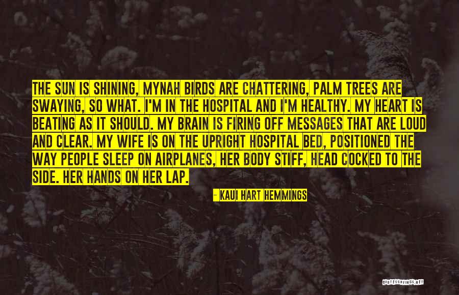 Healthy Sleep Quotes By Kaui Hart Hemmings Healthy Sleep Quotes By Kaui Hart Hemmings