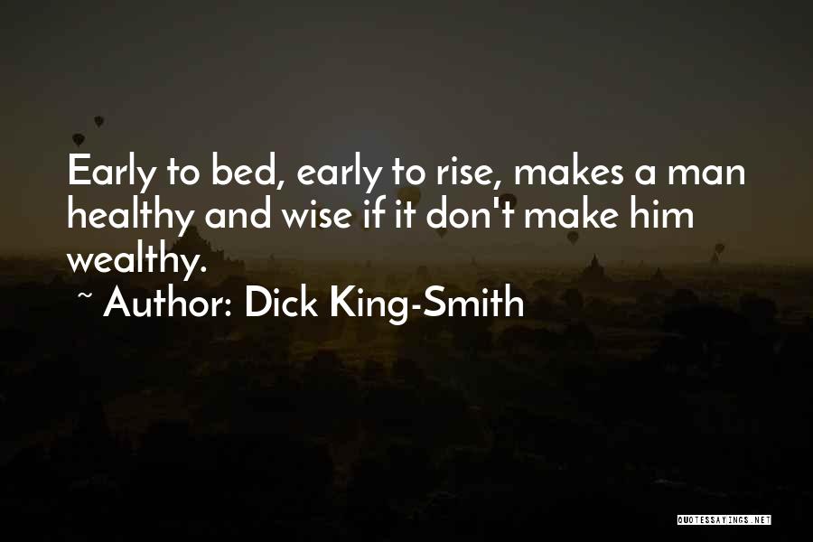 Healthy Wealthy And Wise Quotes By Dick King-Smith