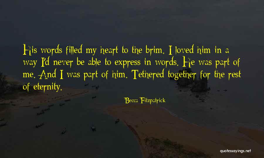 Heaped Ginger Quotes By Becca Fitzpatrick Heaped Ginger Quotes By Becca Fitzpatrick