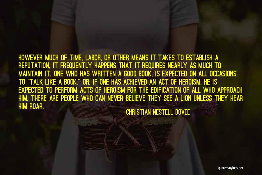 Hear Me Roar Quotes By Christian Nestell Bovee Hear Me Roar Quotes By Christian Nestell Bovee