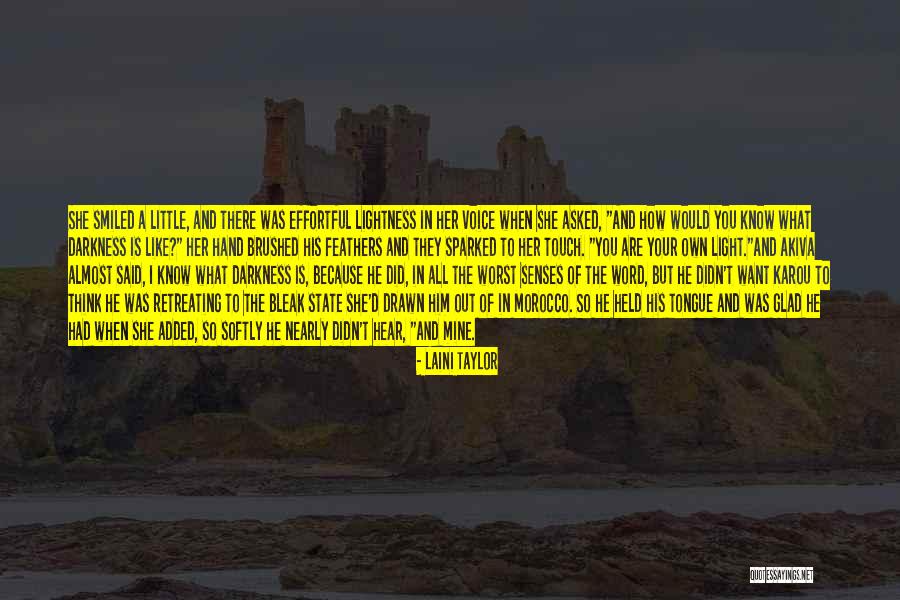 Hear Your Own Voice Quotes By Laini Taylor Hear Your Own Voice Quotes By Laini Taylor