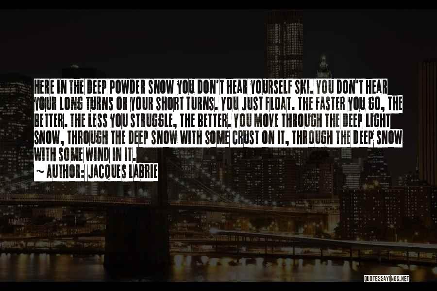 Hear Yourself Quotes By Jacques Labrie