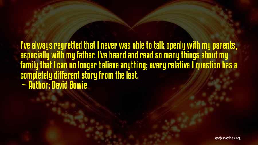 Heard Quotes By David Bowie
