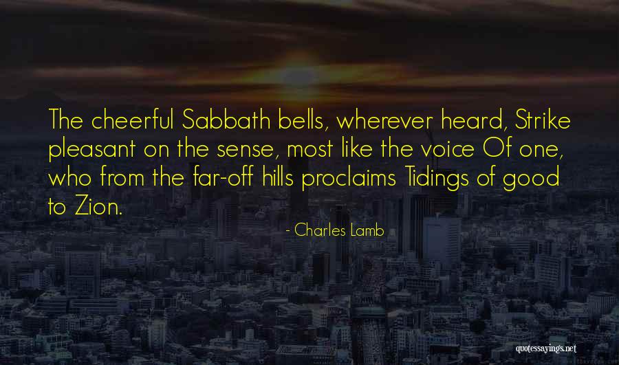 Heard The Bells Quotes By Charles Lamb Heard The Bells Quotes By Charles Lamb