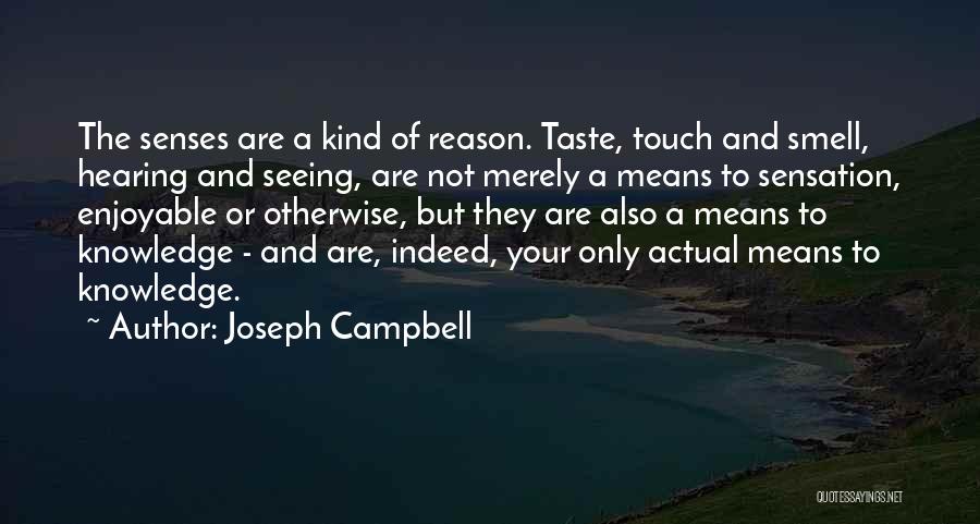 Hearing And Seeing Quotes By Joseph Campbell