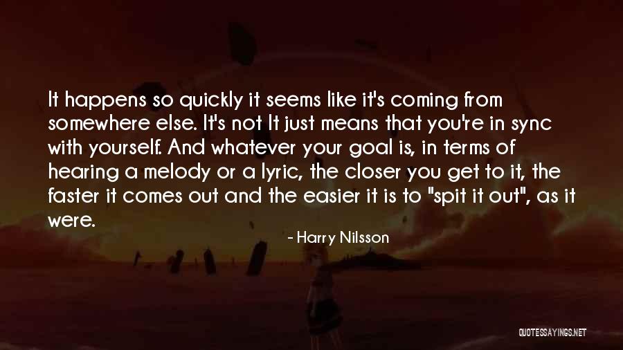 Hearing From You Quotes By Harry Nilsson Hearing From You Quotes By Harry Nilsson