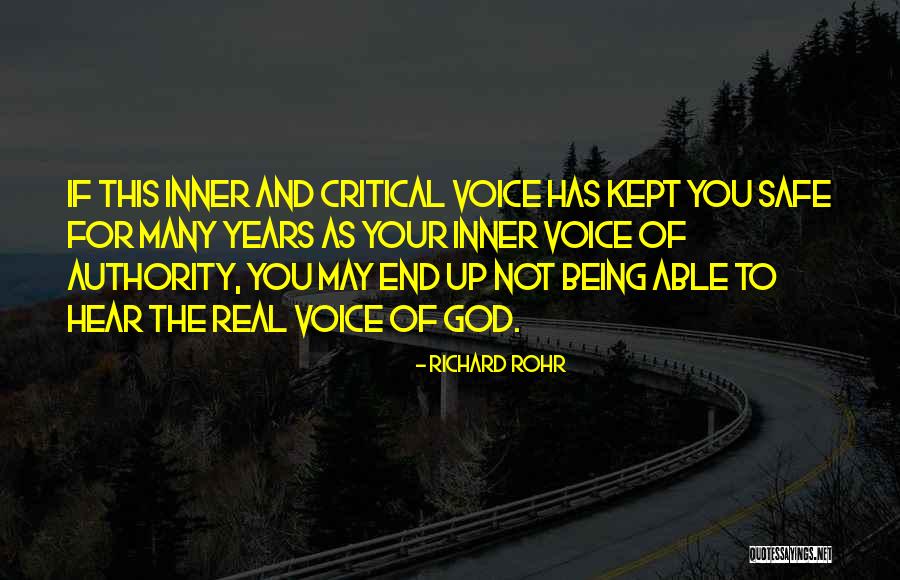 Hearing God Voice Quotes By Richard Rohr Hearing God Voice Quotes By Richard Rohr