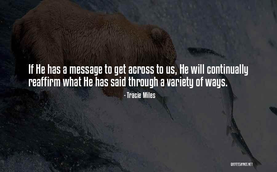 Hearing God Voice Quotes By Tracie Miles Hearing God Voice Quotes By Tracie Miles