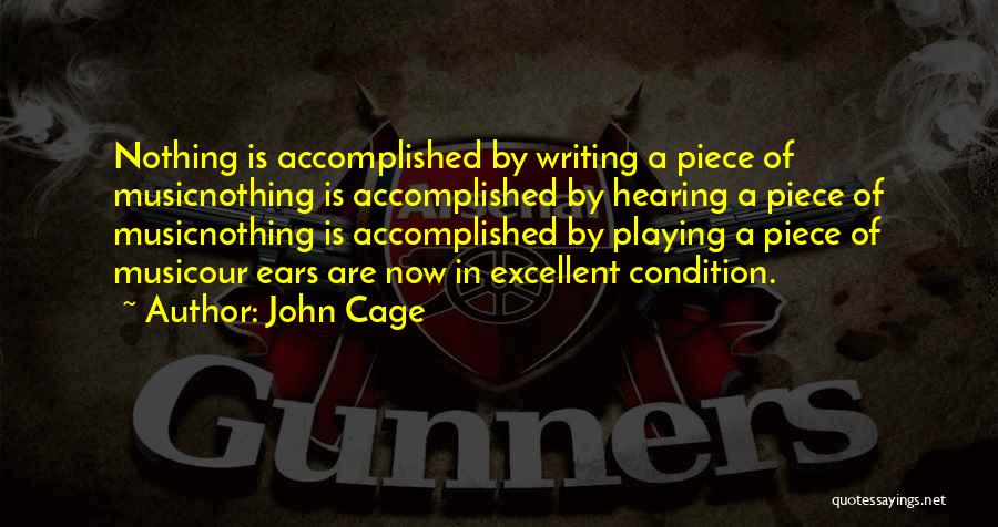 Hearing Music Quotes By John Cage Hearing Music Quotes By John Cage