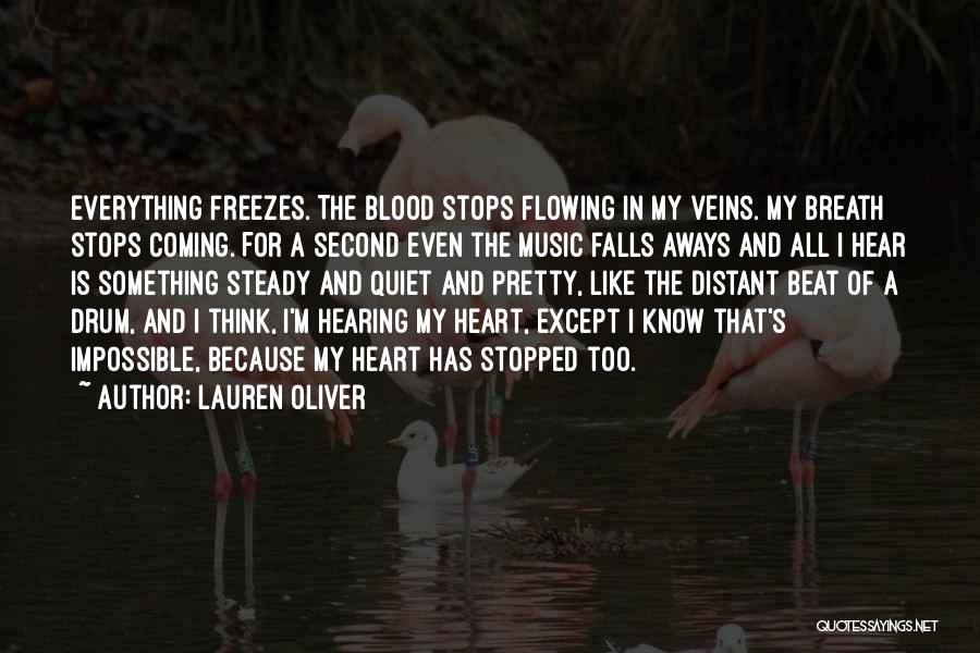 Hearing Music Quotes By Lauren Oliver