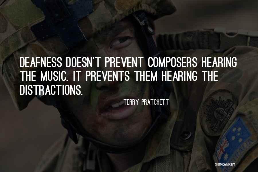Hearing Music Quotes By Terry Pratchett Hearing Music Quotes By Terry Pratchett