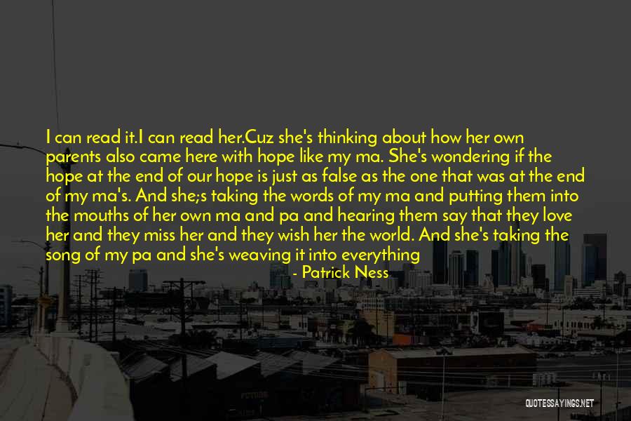 Hearing Something That Hurts Quotes By Patrick Ness Hearing Something That Hurts Quotes By Patrick Ness