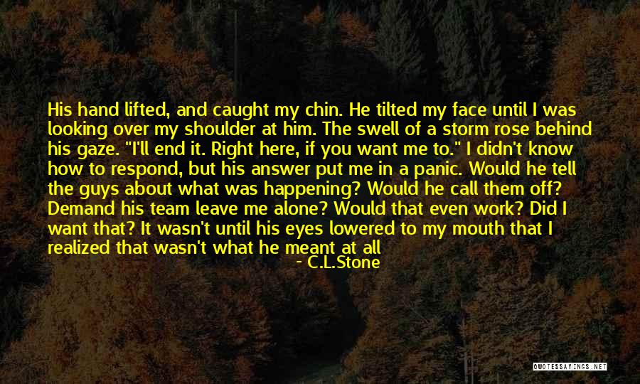 Hearkening Def Quotes By C.L.Stone Hearkening Def Quotes By C.L.Stone