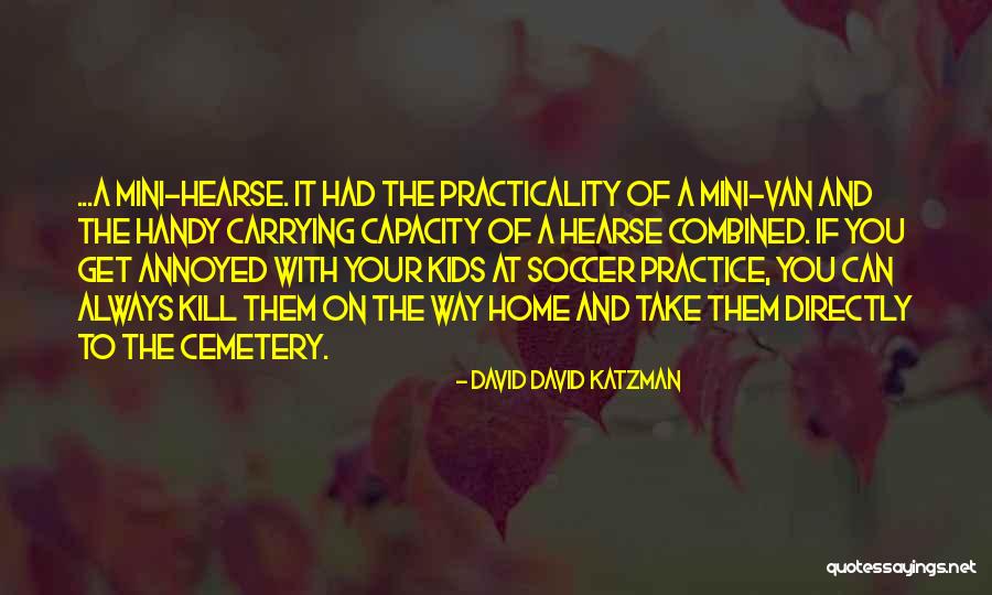 Hearse Quotes By David David Katzman