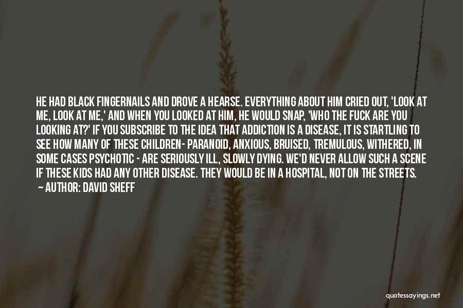 Hearse Quotes By David Sheff