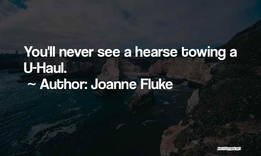 Hearse Quotes By Joanne Fluke