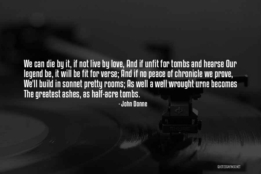 Hearse Quotes By John Donne