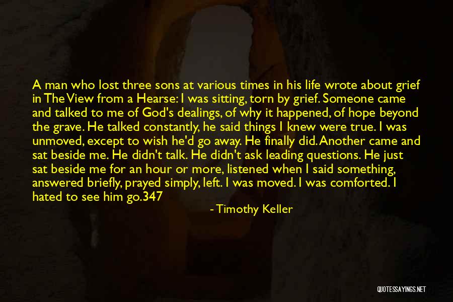 Hearse Quotes By Timothy Keller Hearse Quotes By Timothy Keller
