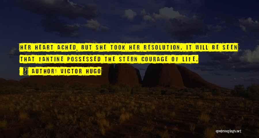 Heart Ached Quotes By Victor Hugo