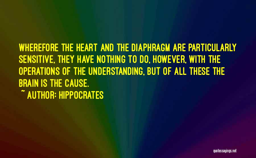 Heart And Brain Quotes By Hippocrates