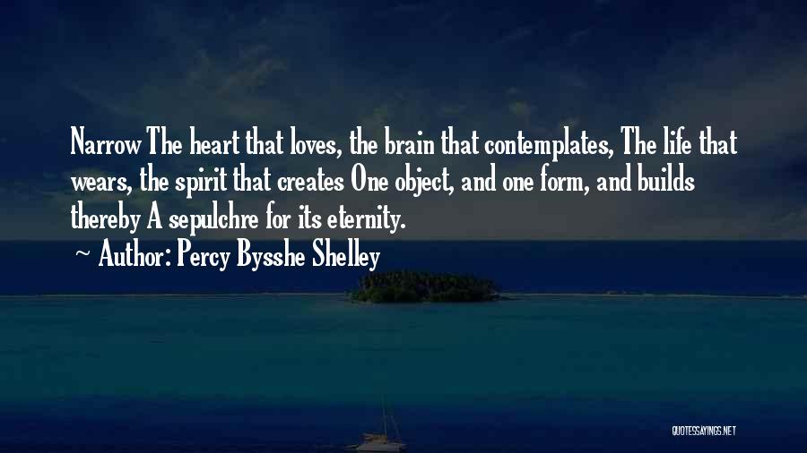 Heart And Brain Quotes By Percy Bysshe Shelley