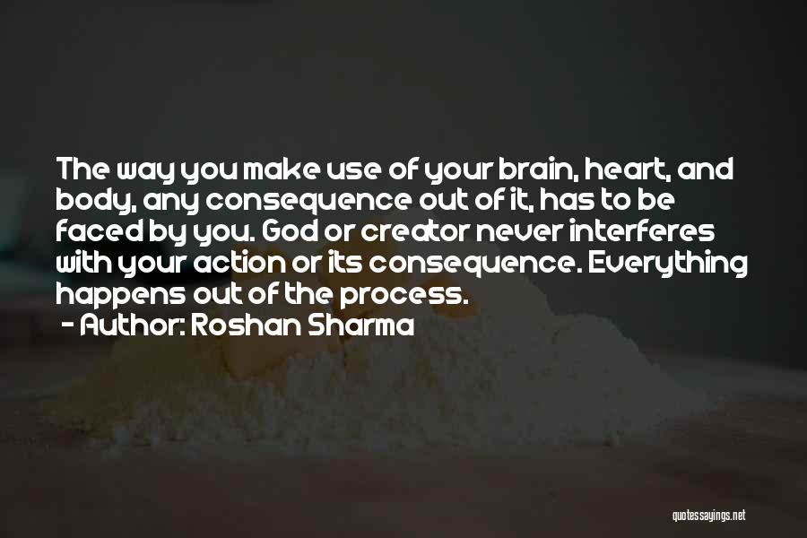 Heart And Brain Quotes By Roshan Sharma