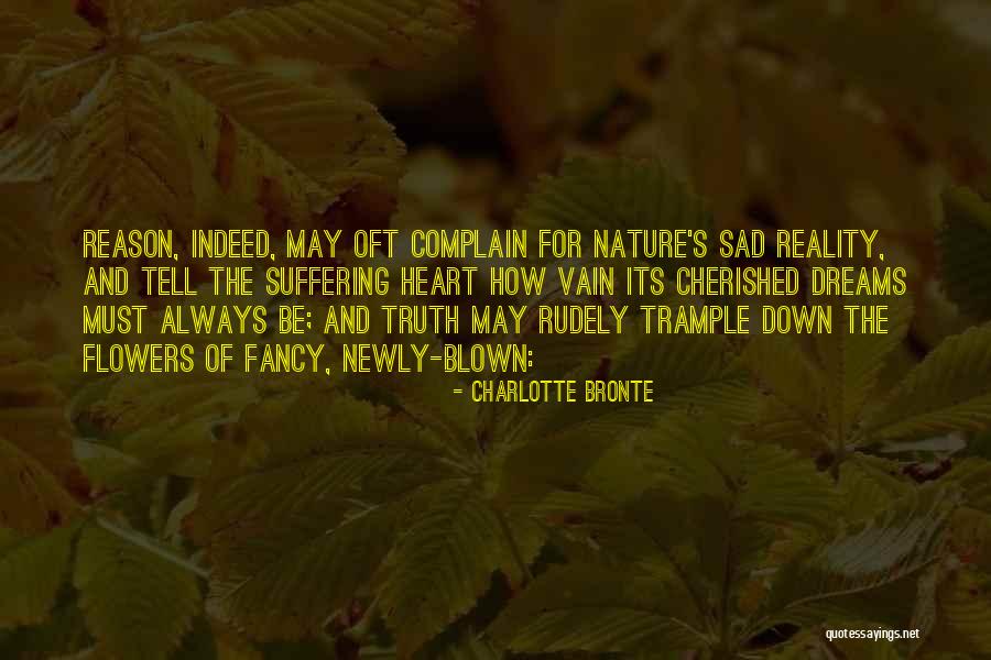 Heart And Flowers Quotes By Charlotte Bronte