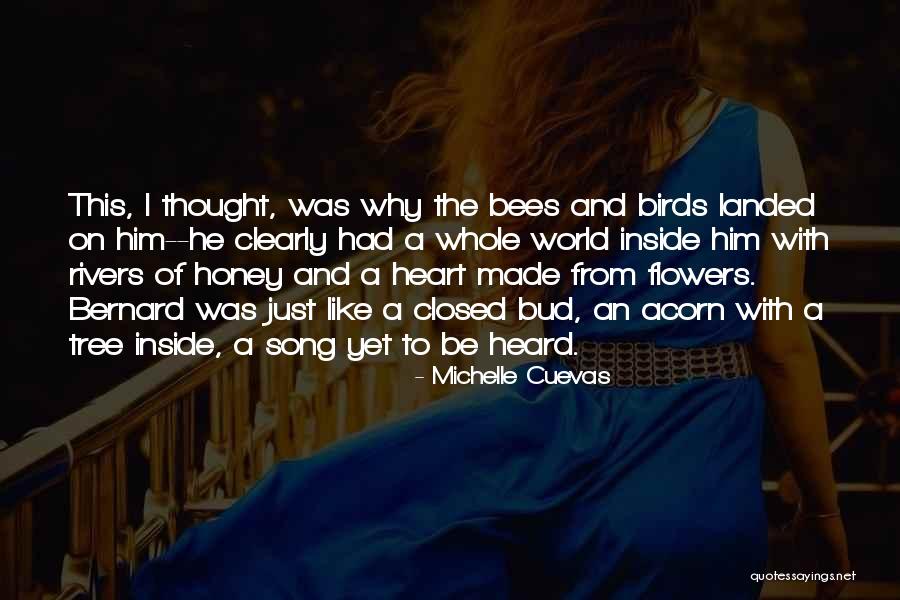 Heart And Flowers Quotes By Michelle Cuevas