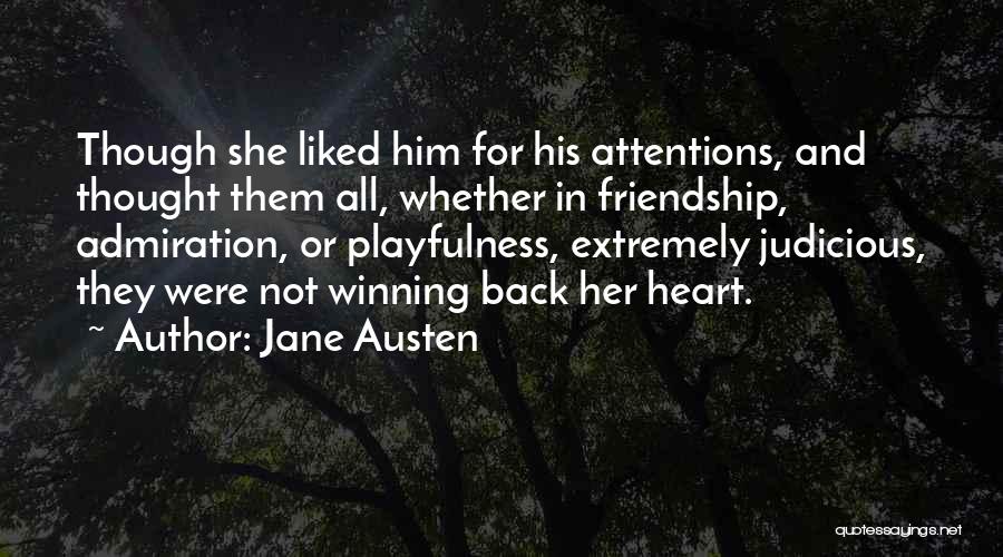 Heart And Friendship Quotes By Jane Austen