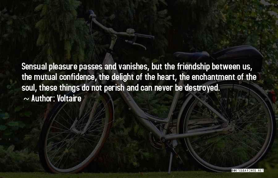 Heart And Friendship Quotes By Voltaire