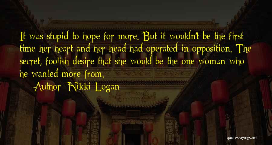 Heart And Head Quotes By Nikki Logan