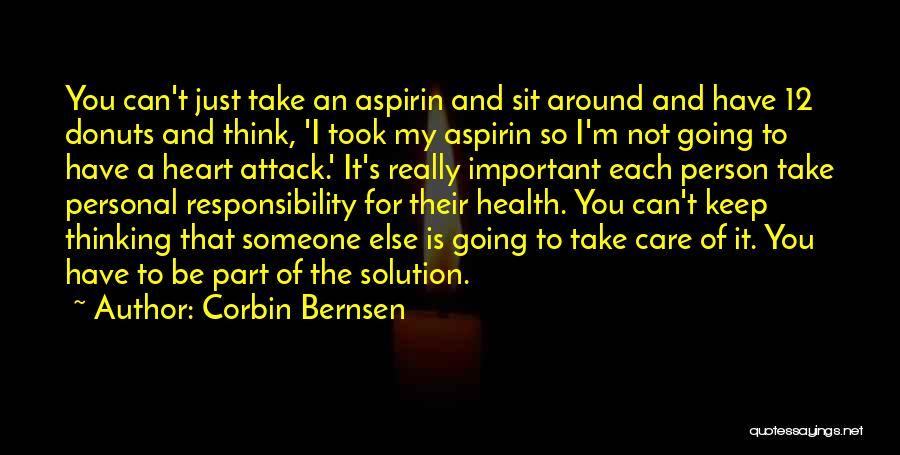 Heart And Health Quotes By Corbin Bernsen
