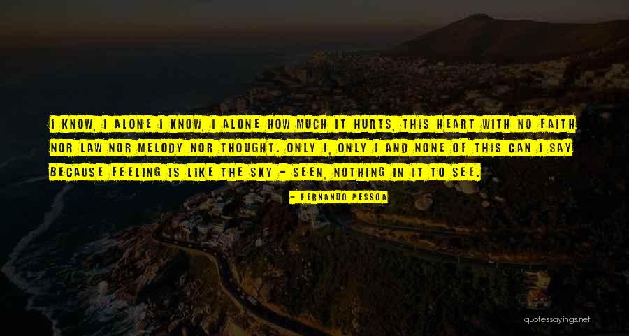 Heart And Hurt Quotes By Fernando Pessoa