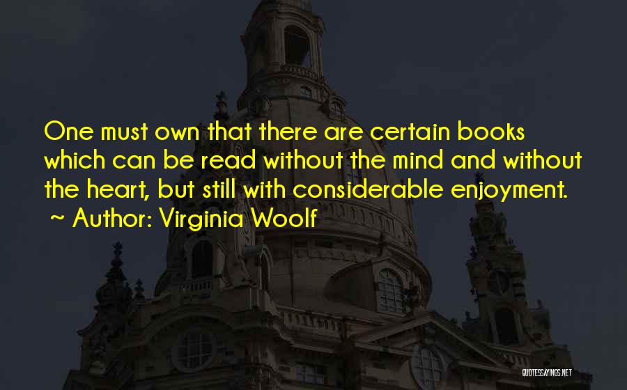 Heart And Mind Inspirational Quotes By Virginia Woolf