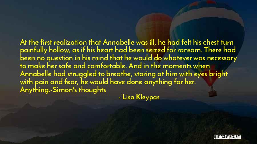 Heart And Pain Quotes By Lisa Kleypas