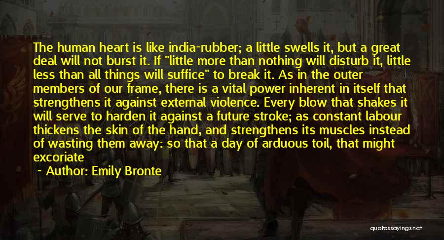 Heart And Stroke Quotes By Emily Bronte