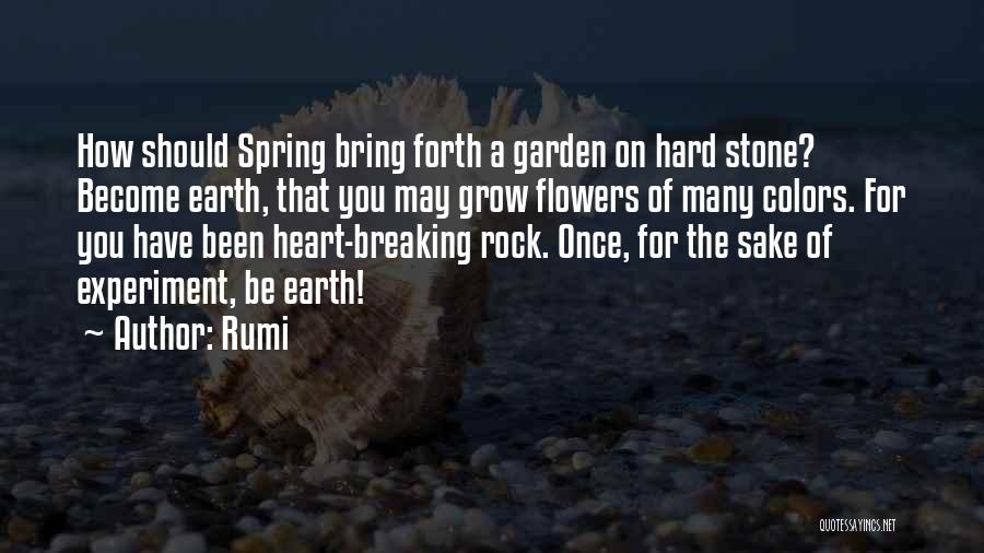 Heart As Hard As Stone Quotes By Rumi