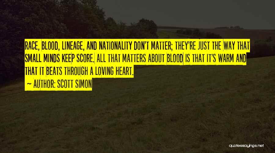 Heart Beats Quotes By Scott Simon