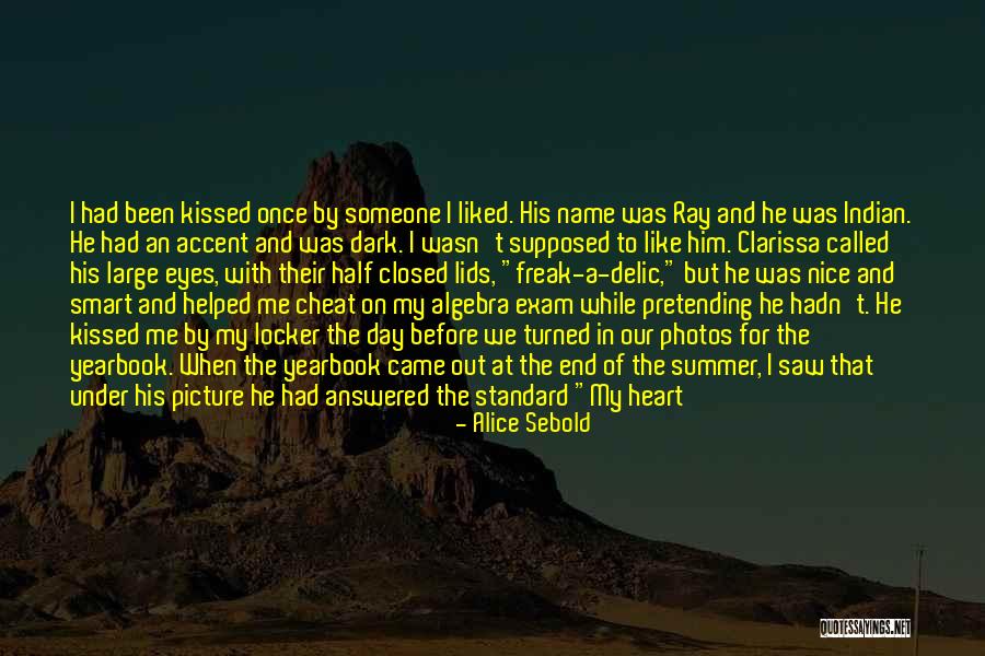 Heart Belongs Quotes By Alice Sebold Heart Belongs Quotes By Alice Sebold