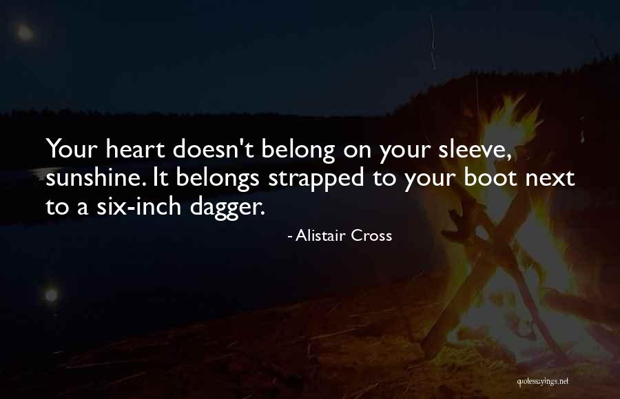 Heart Belongs Quotes By Alistair Cross